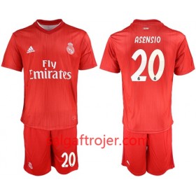 Real Madrid Fodboldtrøjer Asensio 20 Børn 3. sæt 2018/19 Kort ærmer